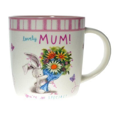 Lovely Mum Mug by BeBunni - hanrattycraftsgifts.co.uk
