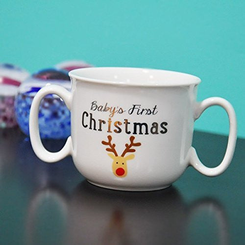 Baby's First Christmas Mug - hanrattycraftsgifts.co.uk
