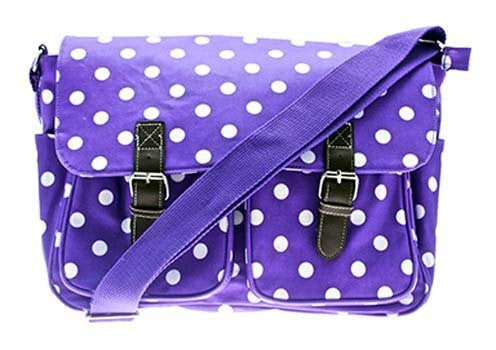 polkadot satchell - hanrattycraftsgifts.co.uk
