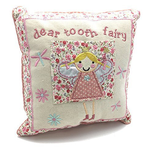 Dear tooth fairy cushion gift - hanrattycraftsgifts.co.uk