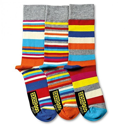 Crazy Socks To Oddsocks for Men Set of 3 - hanrattycraftsgifts.co.uk