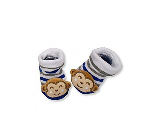 KATIES PLAYPEN® / BABY BEST BUYS Baby Mädchen (0-24 Monate) Socken Blue Monkey 0-3 Monate - hanrattycraftsgifts.co.uk