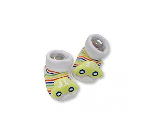 Bambino Cute Animale 3d Sonaglio Calzini Taglia 0 - 3 mesi Cars 0-3 mesi - hanrattycraftsgifts.co.uk
