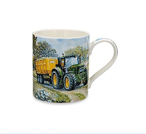Country Life John Deere Tractor Mug - hanrattycraftsgifts.co.uk