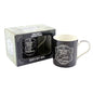 Leonardo Gents Quarter China Mug in 2 Assorted Designs,  one supplied - hanrattycraftsgifts.co.uk