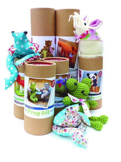 The Crafty Kit Company Knitting Kit Mary Mouse - hanrattycraftsgifts.co.uk
