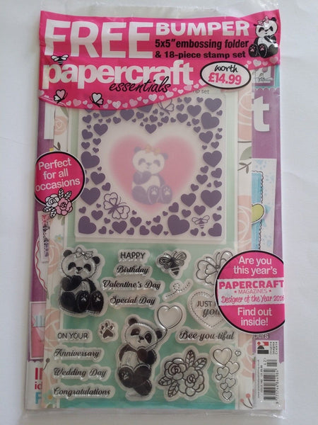 Papercraft Essential Magazine Issue 142 - hanrattycraftsgifts.co.uk