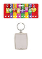 12 x Photo, Id Card Holder Keychain - hanrattycraftsgifts.co.uk