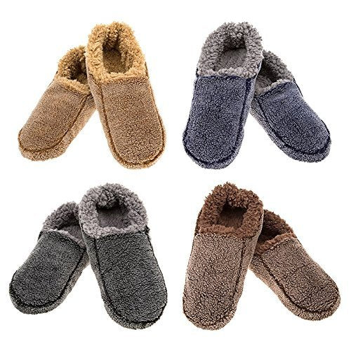 Snoozies Mens Two Tone Assorted one supplied small - hanrattycraftsgifts.co.uk