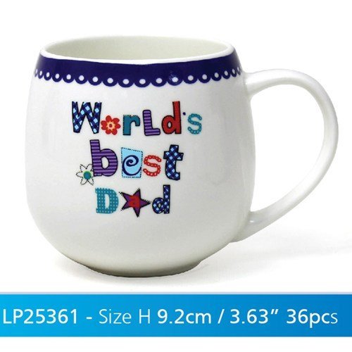 Worlds's Best Dad Mug - hanrattycraftsgifts.co.uk