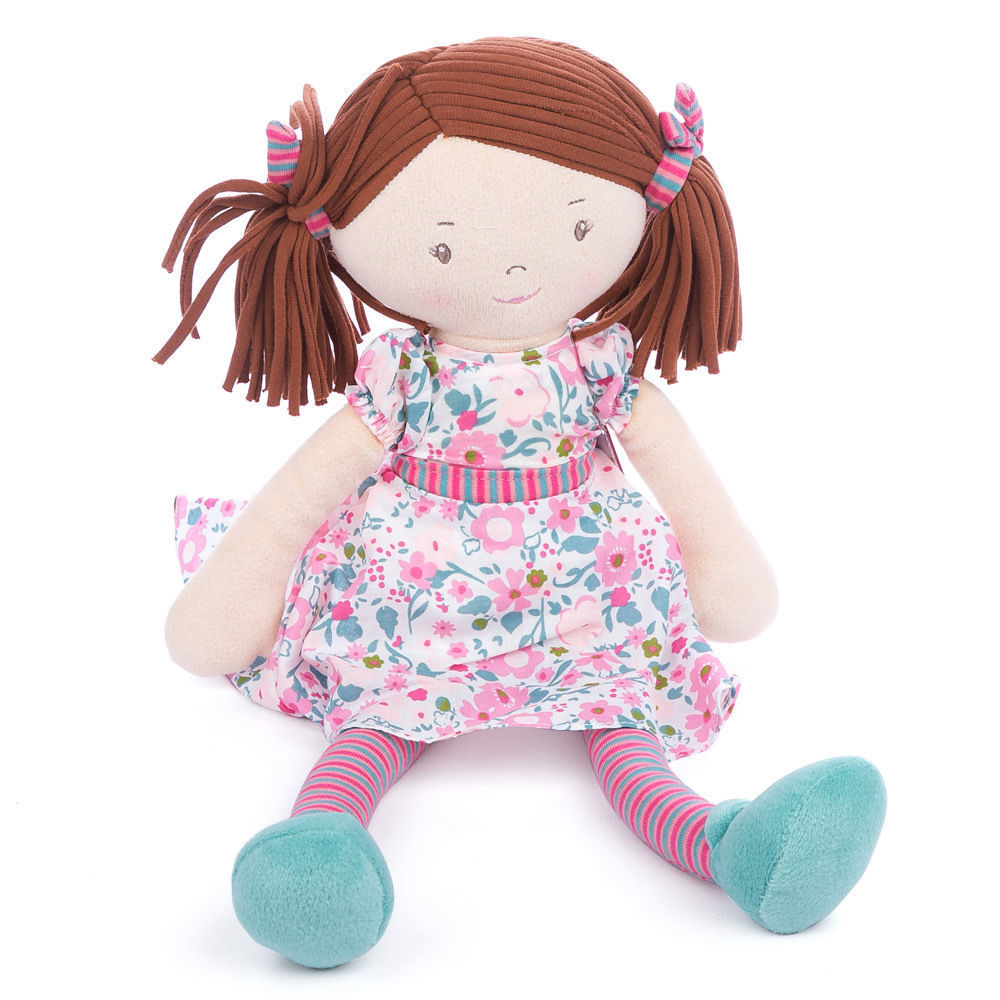 Bonikka Fair Trade Rag Doll Katy  dames - hanrattycraftsgifts.co.uk