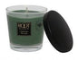 Root Candles Small Veriglass Holiday Christmas Wreath Candle, Wax, Dark Olive - hanrattycraftsgifts.co.uk