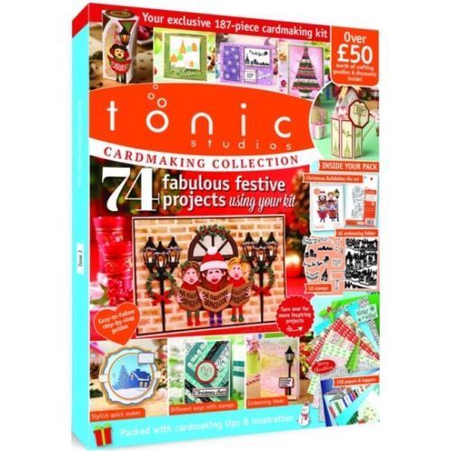 TONIC STUDIOS CARDMAKING COLLECTION MAGAZINE CRAFT ESSENTIALS KIT ISSUE 3 - hanrattycraftsgifts.co.uk