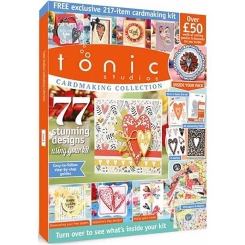 TONIC STUDIOS MAGAZINE CARDMAKING COLLECTION ISSUE 4 FREE DIE EMBOSSING FOLDER S - hanrattycraftsgifts.co.uk