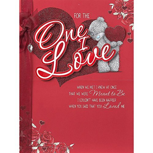 One I love Large Me to You Bear Valentines Day Boxed Card - hanrattycraftsgifts.co.uk