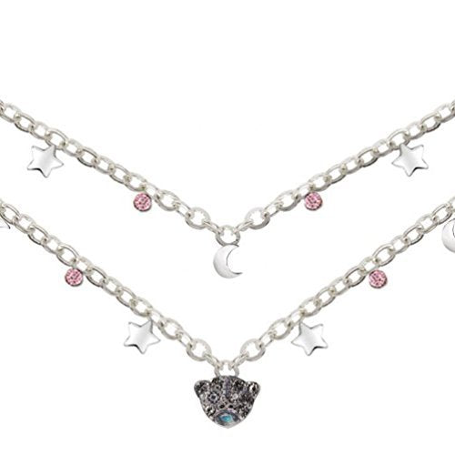 Me to You Bear Cluster 2 Row Necklace - hanrattycraftsgifts.co.uk