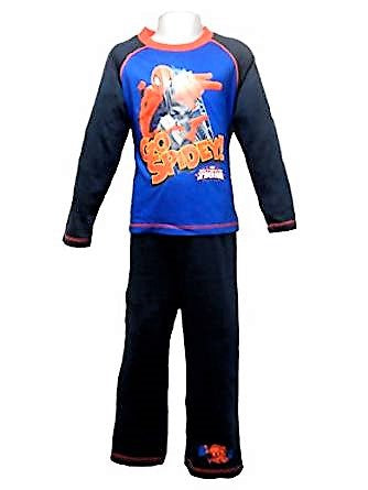 Boys Childrens Official Marvel Comics Utlimate Spiderman 2 "Go Spidey" Pyjamas Pyjama Set - Size / Age 4-5 years, 5-6 years, 7-8 years, 9-10 years (5-6 Years) - hanrattycraftsgifts.co.uk