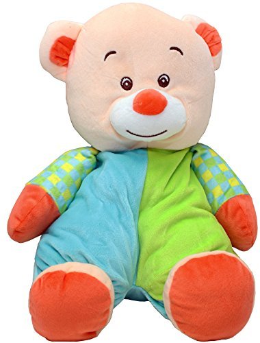 Soft Plush Toy 11” Kids Baby Cuddly Stuffed Plush Animals(11” Teddy Bear) - hanrattycraftsgifts.co.uk