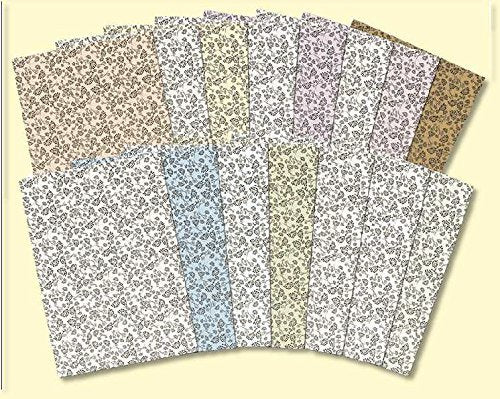 Hunkydory - Spring Sensation Luxury Foiled Card - Spring Breeze - hanrattycraftsgifts.co.uk