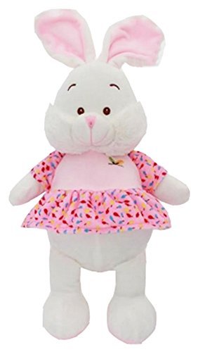 Soft Plush Toy Animal 11” Kids Baby Cuddly  (Rabbit) - hanrattycraftsgifts.co.uk