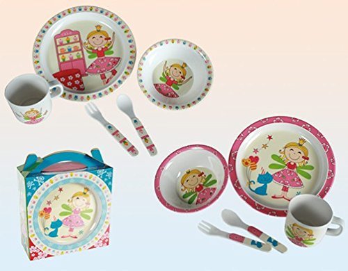 Children's Tea Fairy   melamine set - hanrattycraftsgifts.co.uk