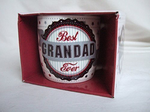Best Grandad Ever Vintage Style Sentimental Mug - hanrattycraftsgifts.co.uk