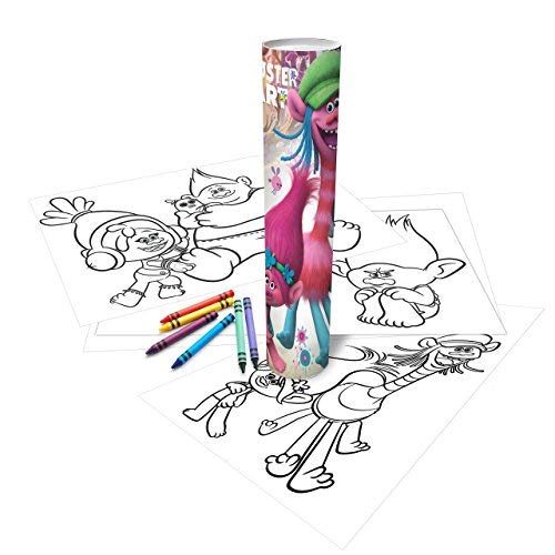 Official Licensed Trolls Poster Art Craft Set - hanrattycraftsgifts.co.uk