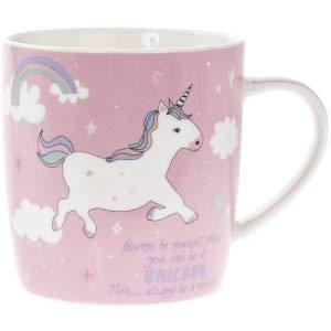 Colourful Unicorn Ceramic Mug - hanrattycraftsgifts.co.uk