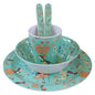 Powell Craft Toddlers Mouse Print Melamine Set - hanrattycraftsgifts.co.uk