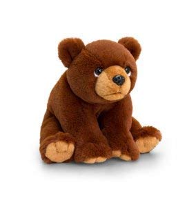Keel Toys grizzly bear 30cm - hanrattycraftsgifts.co.uk