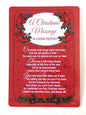 Xpress Yourself A Christmas Message, In Loving Memory Graveside Memorial Christmas Card - hanrattycraftsgifts.co.uk