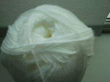 Two Balls Of 100gm WHITE PREMIER Value (King Cole) Baby Double Knitting Yarn (wool) shade 001. - hanrattycraftsgifts.co.uk