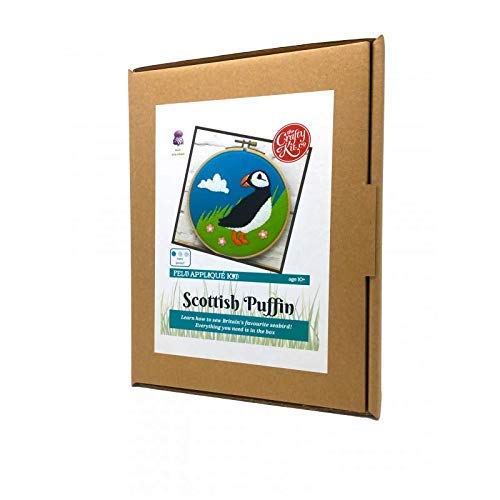 scottish puffin applique kit - hanrattycraftsgifts.co.uk