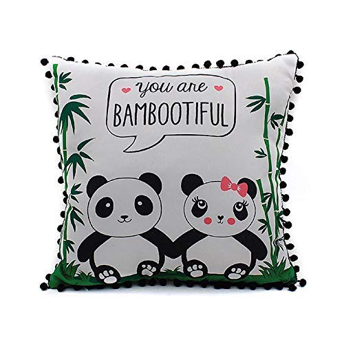 Lesser & Pavey Bambootiful Panda Cushion - hanrattycraftsgifts.co.uk