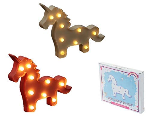 Standing Unicorn LED Light Decoration - hanrattycraftsgifts.co.uk
