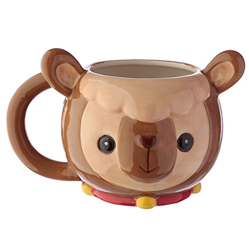 Ceramic Animal Shaped Head Mug - Llama - hanrattycraftsgifts.co.uk