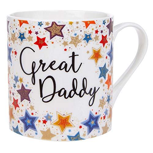 Star Great Daddy Mug - hanrattycraftsgifts.co.uk