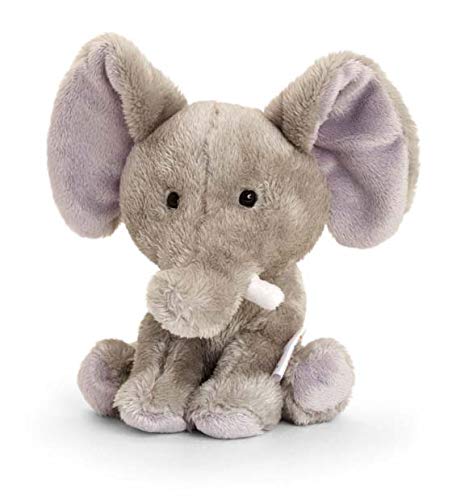 Keel Toys PIppins Elephant Soft toy 14cm - hanrattycraftsgifts.co.uk