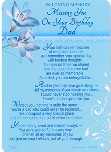 In Loving Memory Graveside Bereavement Memorial Card ~ Gone Too Soon Dear Husband - hanrattycraftsgifts.co.uk