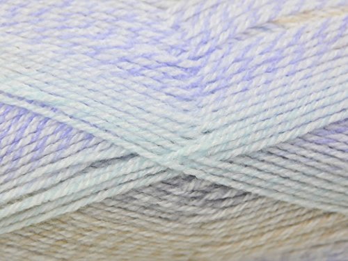 King Cole Superball Melody Wool/Yarn 200g Shade lagoon 861 - hanrattycraftsgifts.co.uk
