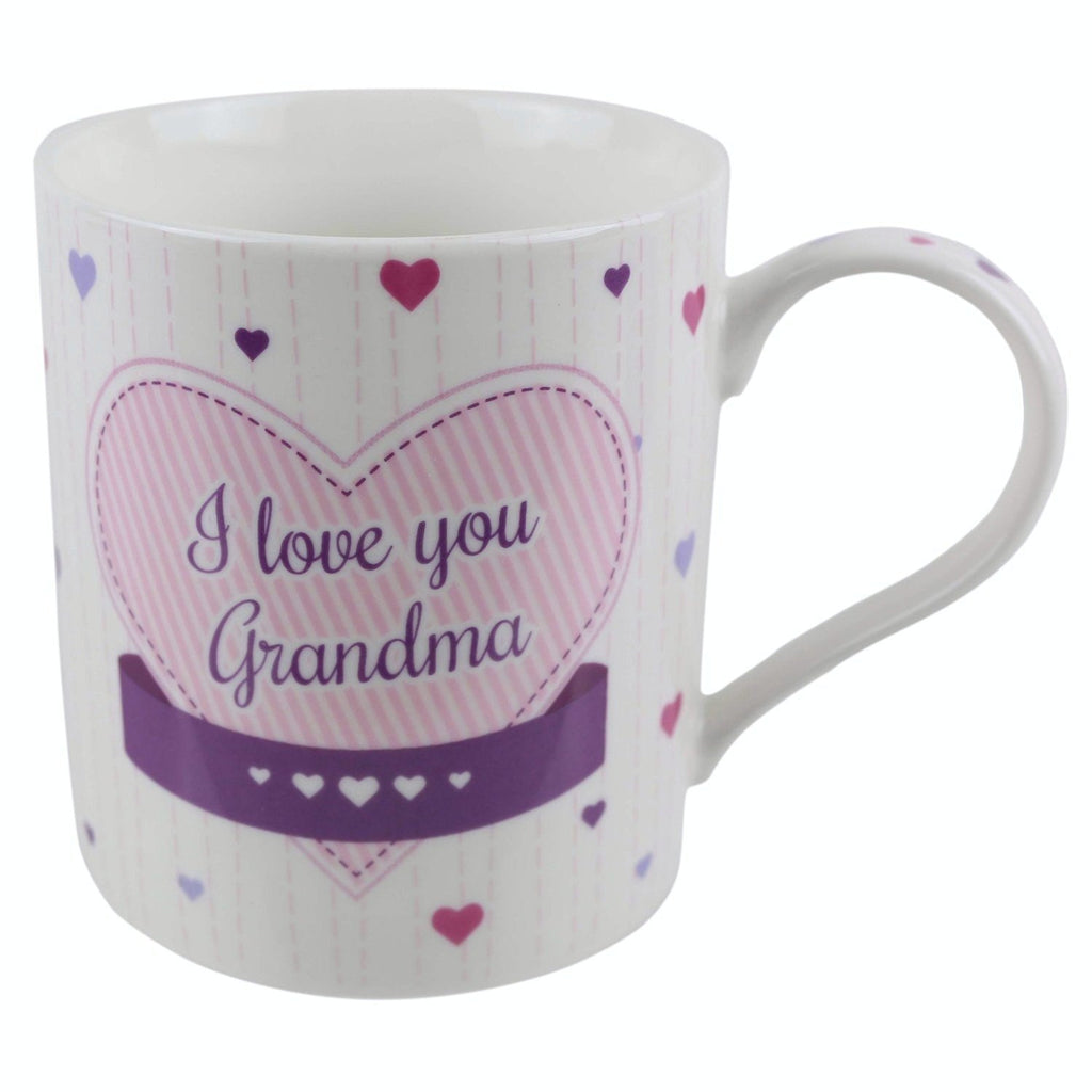 i love you mug grandma - hanrattycraftsgifts.co.uk