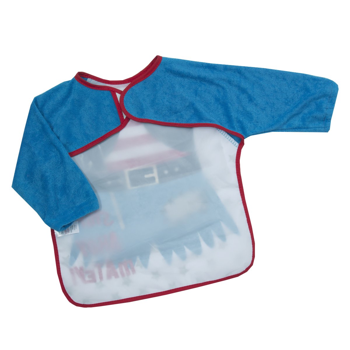 Baby Boys and Girls Novelty Terry Bib with Sleeves - hanrattycraftsgifts.co.uk