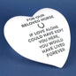 Beloved Horse Stone Graveside Memorial Heart Ornament