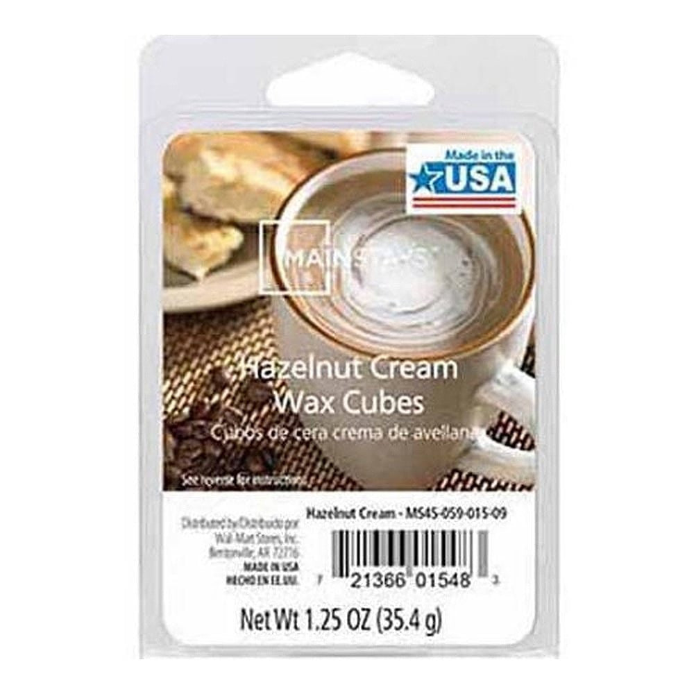 Mainstays Hazelnut Cream Scented Wax Cube Melts MS14-059-015-11 - hanrattycraftsgifts.co.uk