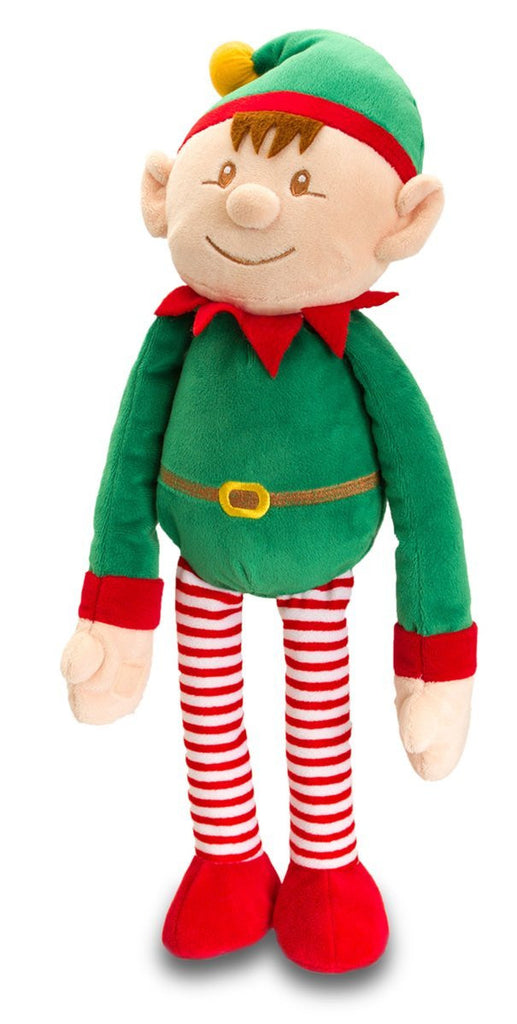 Christmas ELF with Dangly Legs by Keel Toys - medium ELf - hanrattycraftsgifts.co.uk