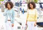 King Cole 5747 Adult Cardigan Knitting Pattern