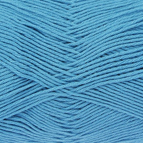 King Cole Bamboo Cotton 4ply - Turquoise - 1648 kc bamboo cott 4ply - hanrattycraftsgifts.co.uk