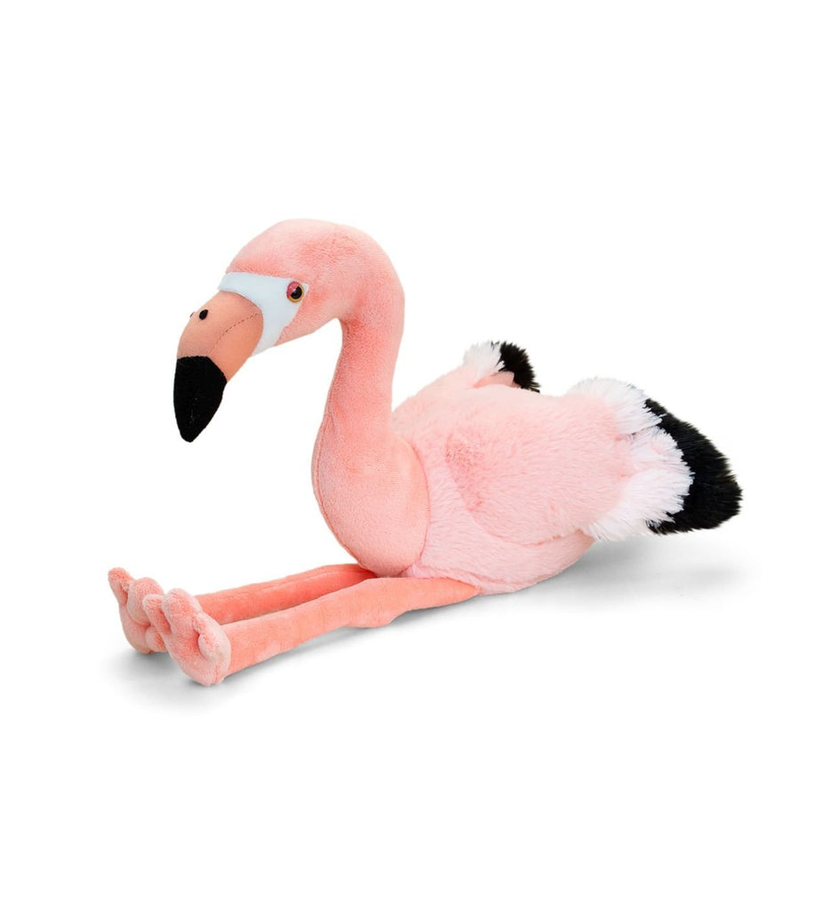 Keel 18cm Flamingo Soft Toy Cuddly Toy - hanrattycraftsgifts.co.uk