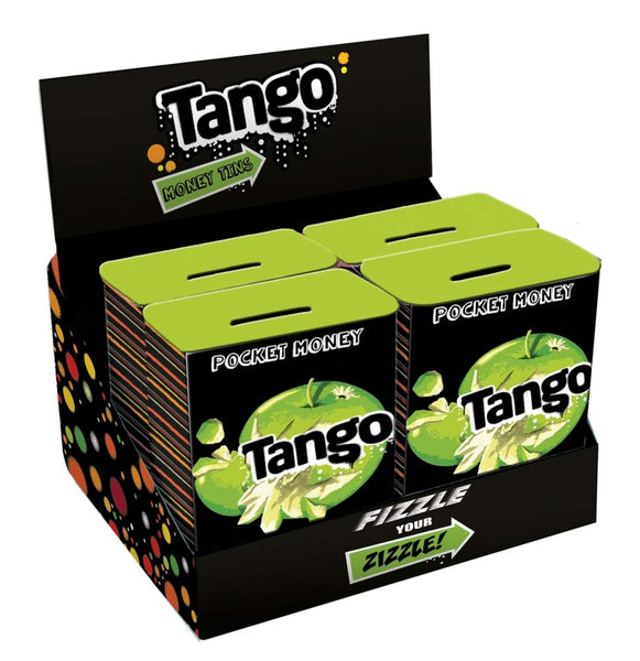 EastWest Tango Green Apple Money Tin one - hanrattycraftsgifts.co.uk