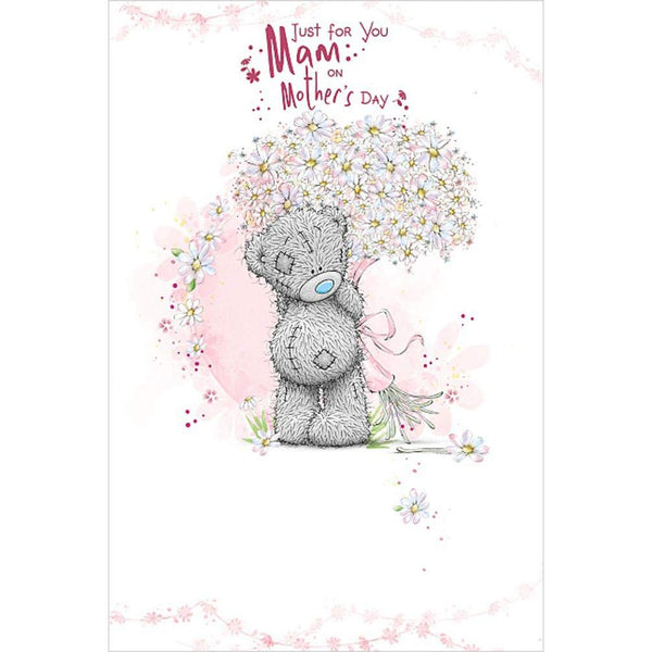 Me To You Bear Just For You Mam Mother's Day Card - hanrattycraftsgifts.co.uk